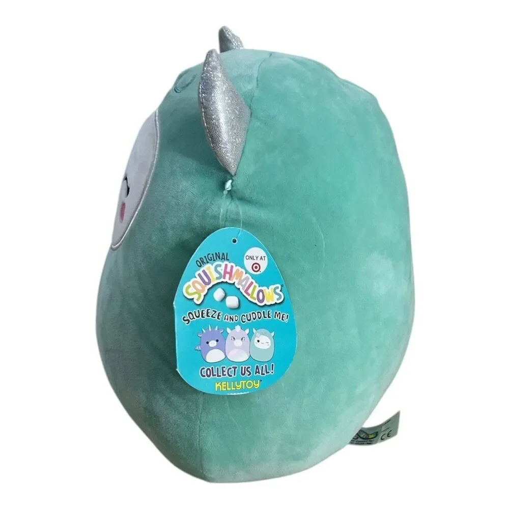 KELLYTOY SQUISHMALLOWS 12” Yollie the Yeti Exclusive Snowflake Plush Toy